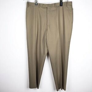 Lauren Ralph Lauren Dress Pants Wool Khaki Chino Style  Business Mens Size 40x30